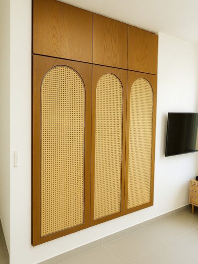 rattan wardrobe
