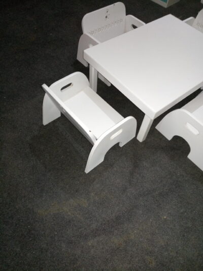 white chair