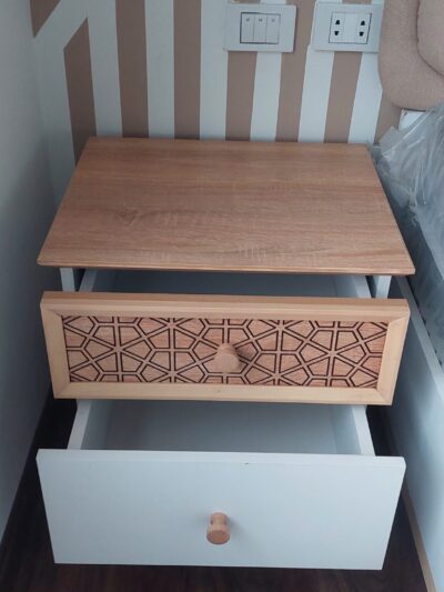 patterned night stand
