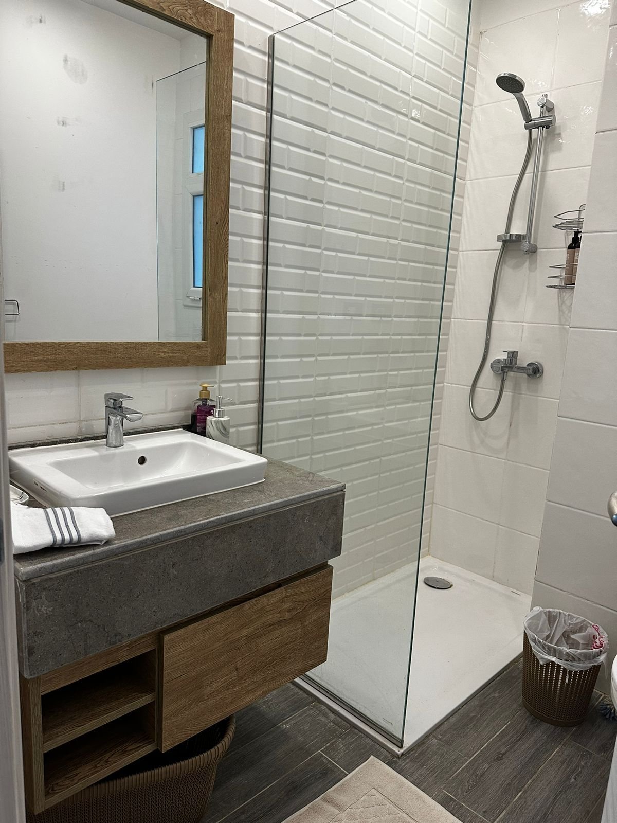 modern bathroom unit
