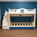 Blue Bunk Bed