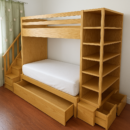 Smart Wood Bunk Bed