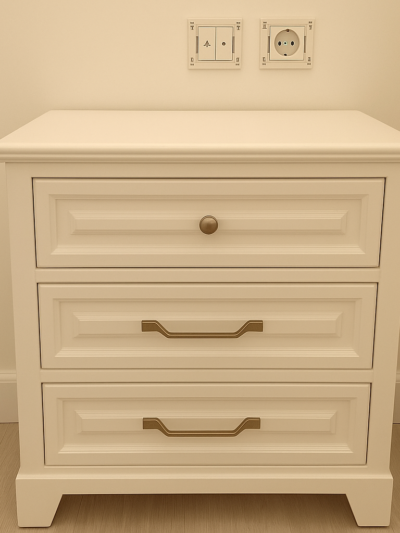 Classic Charm Bedside Table