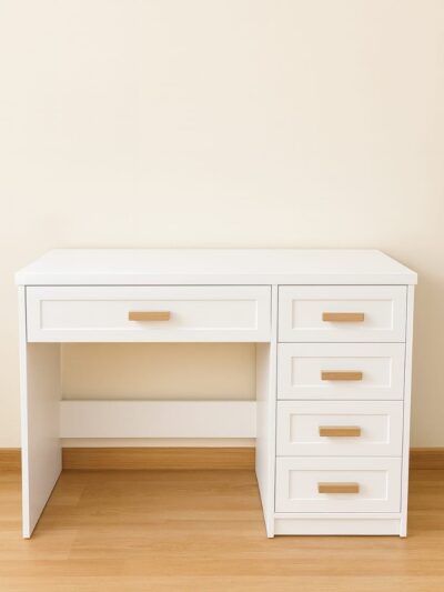 White Harmony Desk