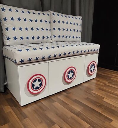 Captain America storage sofa