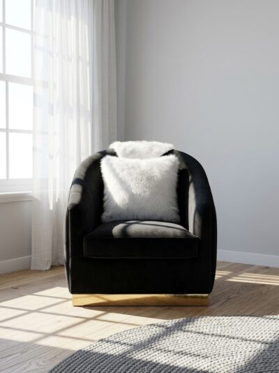 Dark Arm chair