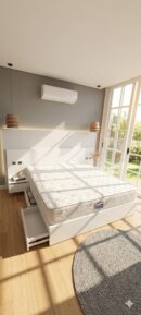 modern bed