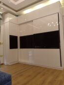 L shape wardrobe
