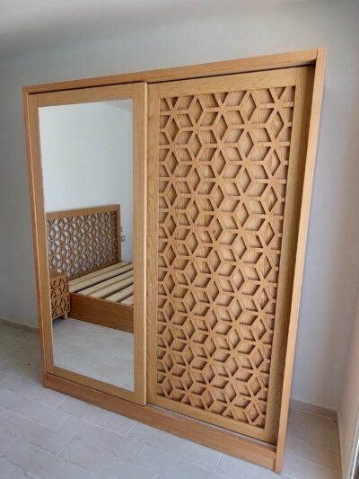oak wardrobe
