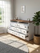 brown top chest of drawers