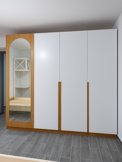 Arched Elegance Wardrobe