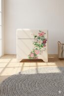 flowery night stand