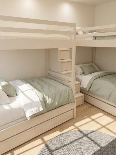 Bunk Bed with Stairs