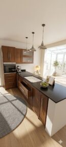 Dark Hazel Kitchen