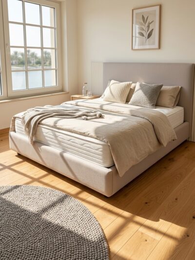 Modern Upholstered Bed Frame