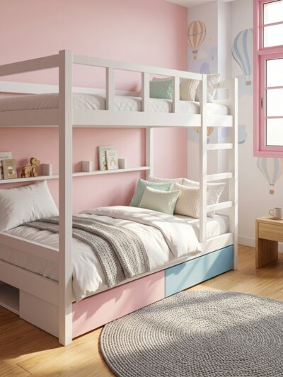 Classic Wooden Bunk Bed
