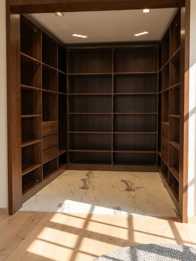 brown dressing room