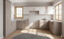 natural colour kitchen