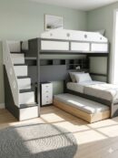 Dark gray Bunk Bed