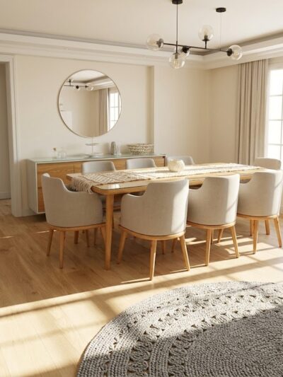 modern dining table