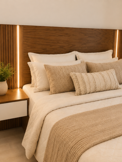 Warm Oak Bedroom