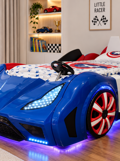 Hero Shield Blue Bedroom